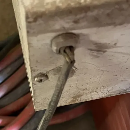 exposed wiring
