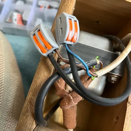 Wires with new safety measures installed